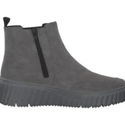 Damen Rieker Stiefel<N2553, Stiefeletten, Damen, grey/anthrazit