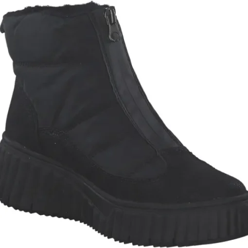 Damen Rieker Stiefel<N2550-00, Winterstiefel, Damen, Schwarz/Schwarz