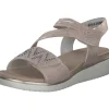 Damen Rieker Sandaletten<V3764, Keilsandaletten, Damen, rosegold