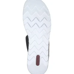 Damen Rieker Pantoletten & Badeschuhe<V7947, Pantoletten & Badeschuhe, Damen, Schwarz