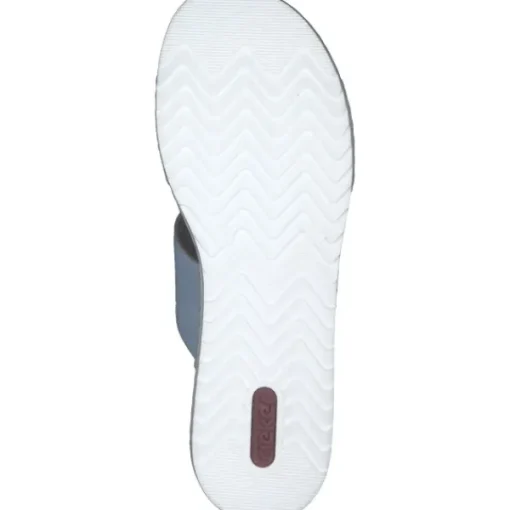 Damen Rieker Pantoletten & Badeschuhe<V0692, Pantoletten & Badeschuhe, Damen, Blau