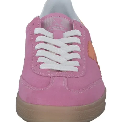 Damen Rieker Klassische- & Business Schuhe<W2200, Schnürschuhe, Damen, pink/carrot