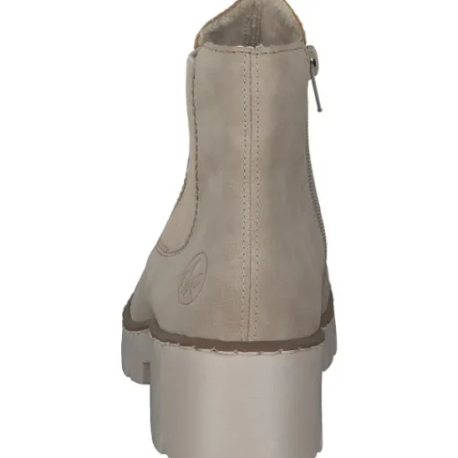 Damen Rieker Boots<X5772, Chelsea Boots, Damen, Beige