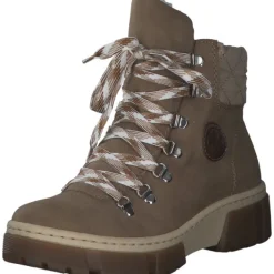 Damen Rieker Stiefel<X8647, Stiefeletten, Damen, Fango
