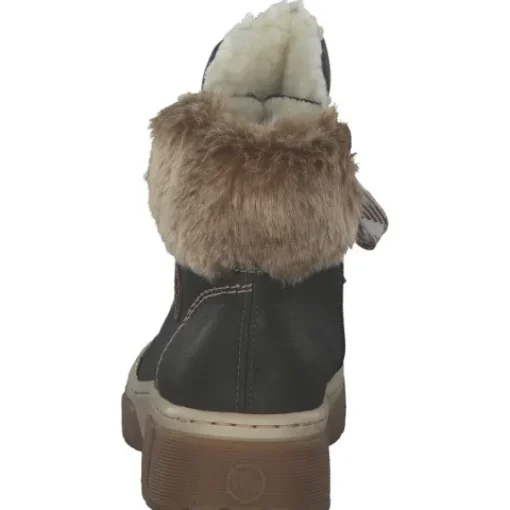 Damen Rieker Stiefel<X8647, Stiefeletten, Damen, Forest