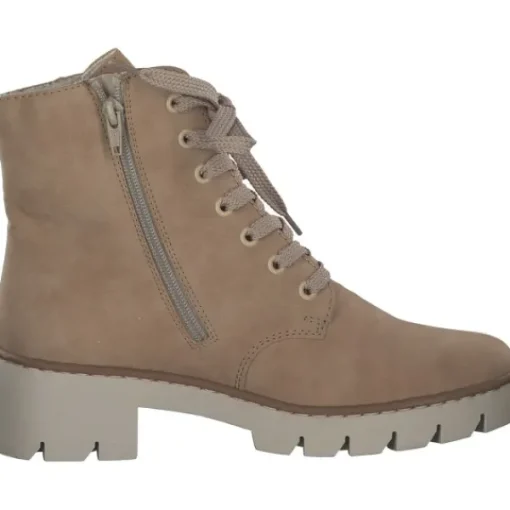 Damen Rieker Stiefel<X5702, Stiefeletten, Damen, Beige (marble)
