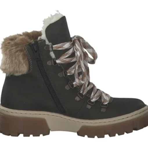 Damen Rieker Stiefel<X8647, Stiefeletten, Damen, Forest