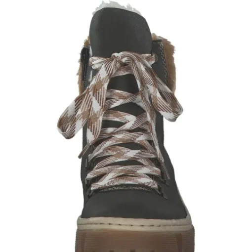 Damen Rieker Stiefel<X8647, Stiefeletten, Damen, Forest