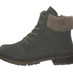 Damen Rieker Stiefel<Y7424, Schnürstiefel, Damen, moor/fango