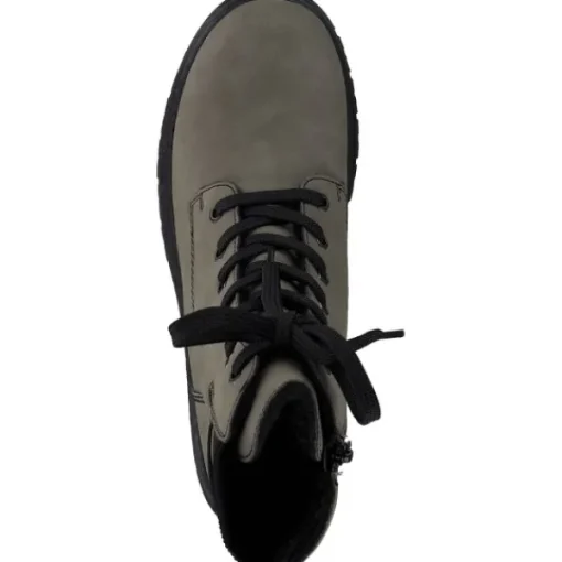 Damen Rieker Stiefel<Y2431, Schnürstiefel, Damen, Schwarz