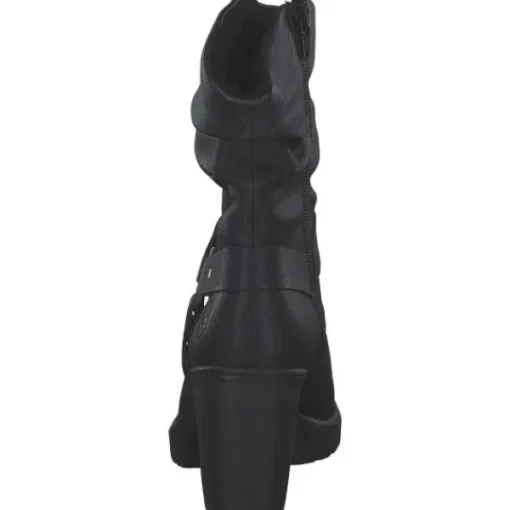 Damen Rieker Stiefel<Y2582-00, Winterstiefeletten, Damen, Schwarz (Black)