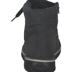 Damen Rieker Stiefel<Z4251-45, Schnürstiefel, Damen, anthrazit/grau/schwarz