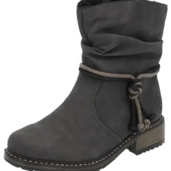 Damen Rieker Stiefel<Z6893, Stiefeletten, Damen, Anthrazit