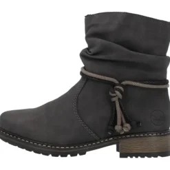 Damen Rieker Stiefel<Z6893, Stiefeletten, Damen, Anthrazit