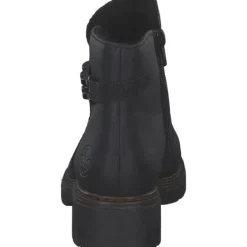 Damen Rieker Stiefel<Z3566, Winterstiefeletten, Damen, schwarz/schwarz