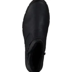 Damen Rieker Stiefel<Z3566, Winterstiefeletten, Damen, schwarz/schwarz