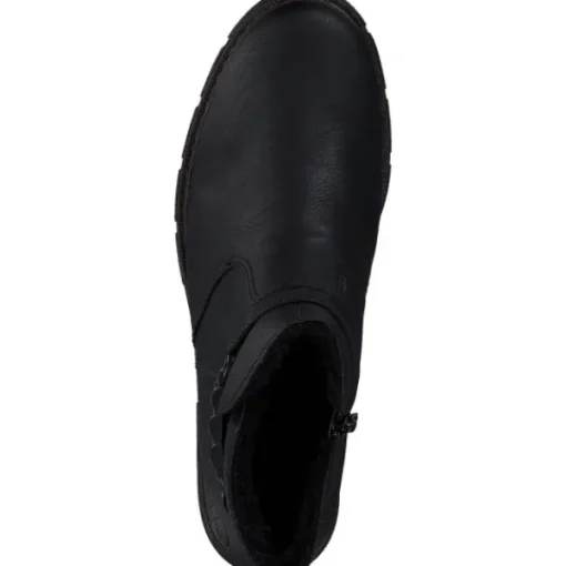 Damen Rieker Stiefel<Z3566, Winterstiefeletten, Damen, schwarz/schwarz