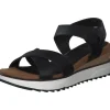 Damen s. Oliver Sandalen<28708, Klassische Sandalen, Damen, Schwarz