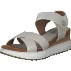 Damen s. Oliver Sandalen<28708, Klassische Sandalen, Damen, Weiß