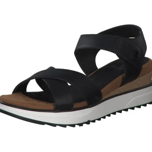 Damen s. Oliver Sandalen<28708, Klassische Sandalen, Damen, Schwarz