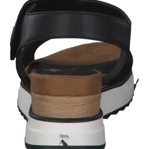Damen s. Oliver Sandalen<28708, Klassische Sandalen, Damen, Schwarz