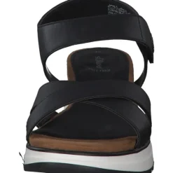 Damen s. Oliver Sandalen<28708, Klassische Sandalen, Damen, Schwarz