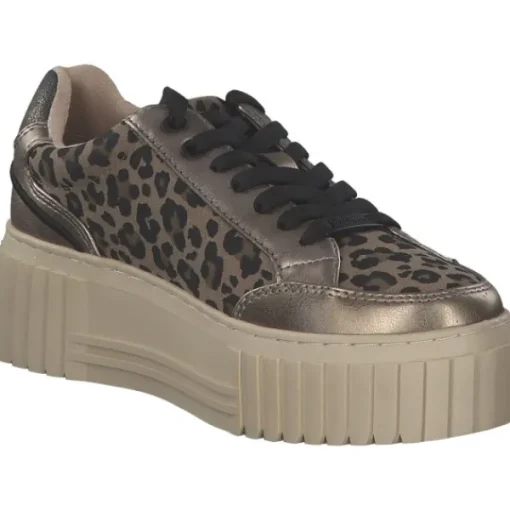 Damen s. Oliver Klassische- & Business Schuhe<5-23662-43/907 M2366242, Schnürschuhe, Damen, LEOPARD