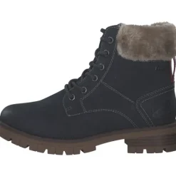Damen s. Oliver Stiefel<5-26227-43/805 M2622743, Schnürstiefel, Damen, NAVY