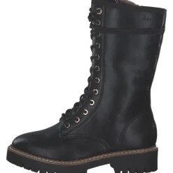 Damen s. Oliver Stiefel<5-26221-41/022 M2622141, Schnürstiefel, Damen, Schwarz