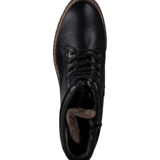 Damen s. Oliver Stiefel<5-26221-41/022 M2622141, Schnürstiefel, Damen, Schwarz