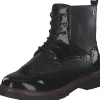 Damen s. Oliver Stiefel<5-25232-43/001 M2523243, Stiefeletten, Damen, Schwarz (Schwarz Lack)