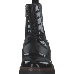 Damen s. Oliver Stiefel<5-25232-43/001 M2523243, Stiefeletten, Damen, Schwarz (Schwarz Lack)