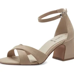 Damen s. Oliver Sandaletten<28302, Plateau-Sandaletten, Damen, Beige