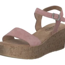 Damen s. Oliver Sandaletten<28311, Plateau-Sandaletten, Damen, ROSE