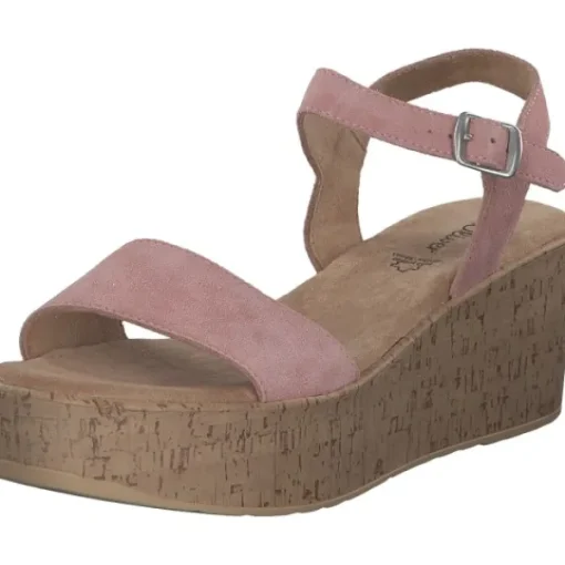 Damen s. Oliver Sandaletten<28311, Plateau-Sandaletten, Damen, ROSE