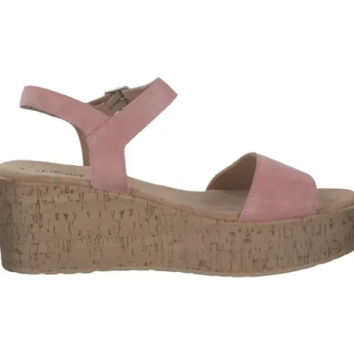 Damen s. Oliver Sandaletten<28311, Plateau-Sandaletten, Damen, ROSE