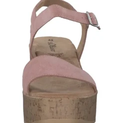 Damen s. Oliver Sandaletten<28311, Plateau-Sandaletten, Damen, ROSE