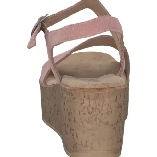Damen s. Oliver Sandaletten<28311, Plateau-Sandaletten, Damen, ROSE