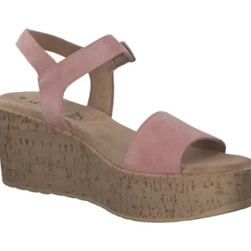 Damen s. Oliver Sandaletten<28311, Plateau-Sandaletten, Damen, ROSE