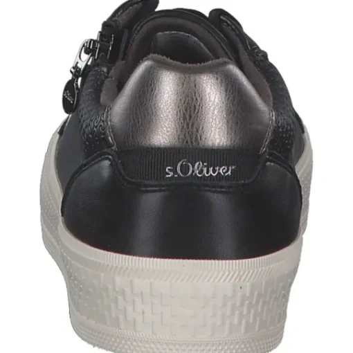 Damen s. Oliver Klassische- & Business Schuhe<5-23600-42/001, Schnürschuhe, Damen, Schwarz