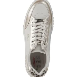 Damen s. Oliver Klassische- & Business Schuhe<23662, Schnürschuhe, Damen, BEIGE COMB