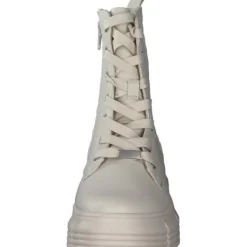 Damen s. Oliver Stiefel<25202, Schnürstiefeletten, Damen, CREAM