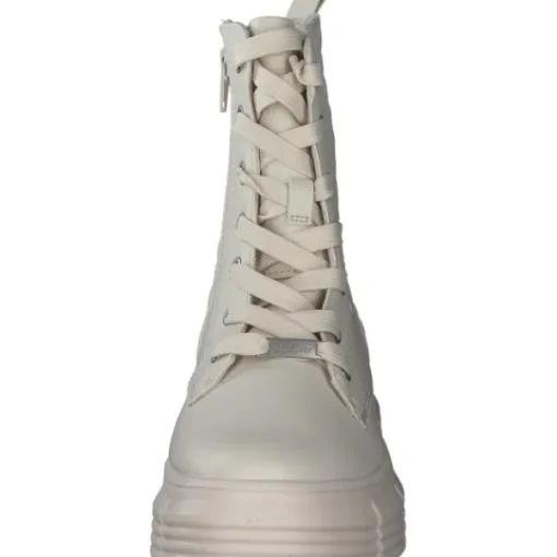 Damen s. Oliver Stiefel<25202, Schnürstiefeletten, Damen, CREAM