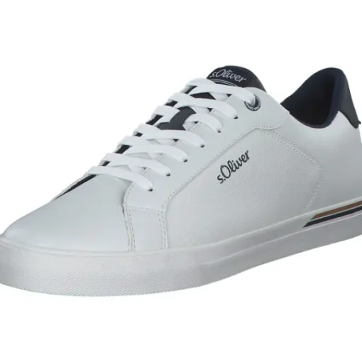 Herren s. Oliver Sneakers<13630, Sneakers Low, Herren, Weiß