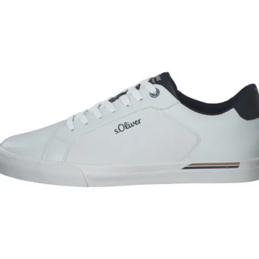 Herren s. Oliver Sneakers<13630, Sneakers Low, Herren, Weiß