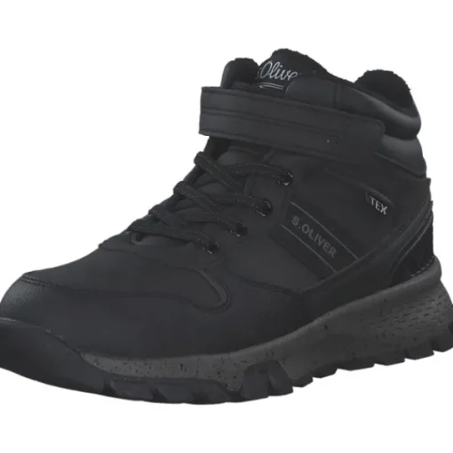 Kinder s. Oliver Stiefel<5-45301-43/001, Stiefel, Kinder, Black