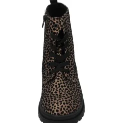 Kinder s. Oliver Stiefel<45202, Stiefel (Kinder), Kinder, Braun (Leopard)