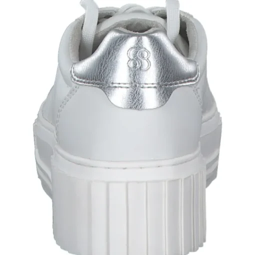 Damen s. Oliver Klassische- & Business Schuhe<5-23601-41/1A0, Schnürschuhe, Damen, Weiß (White)