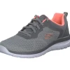 Damen Skechers Klassische- & Business Schuhe<12607 GYCL Bountiful Quick Path, Schnürschuhe, Damen, Grau