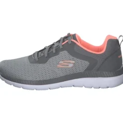 Damen Skechers Klassische- & Business Schuhe<12607 GYCL Bountiful Quick Path, Schnürschuhe, Damen, Grau
